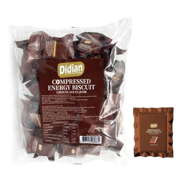 CHOCOLATE COMPRESSED BISCUIT